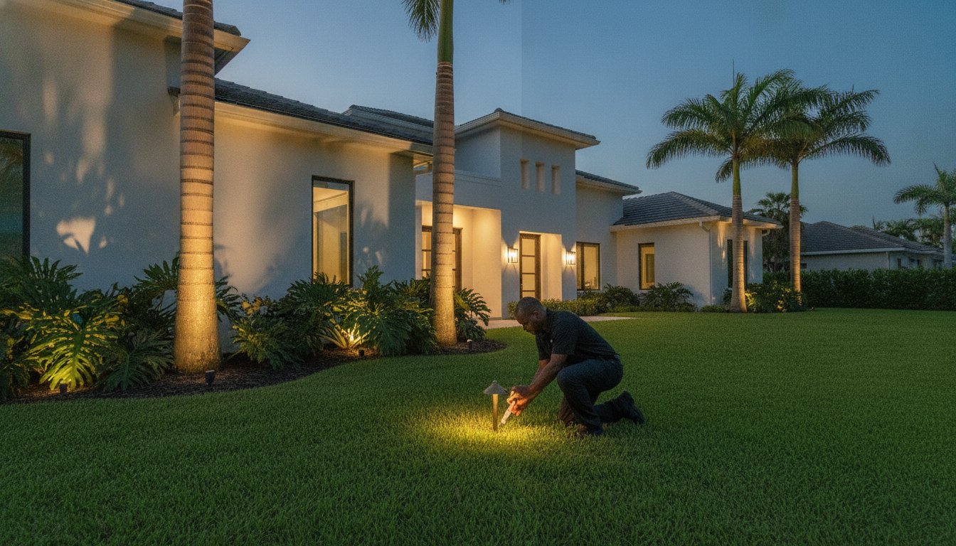 Expert Low Voltage Landscape Lighting Repair in Fort Lauderdale