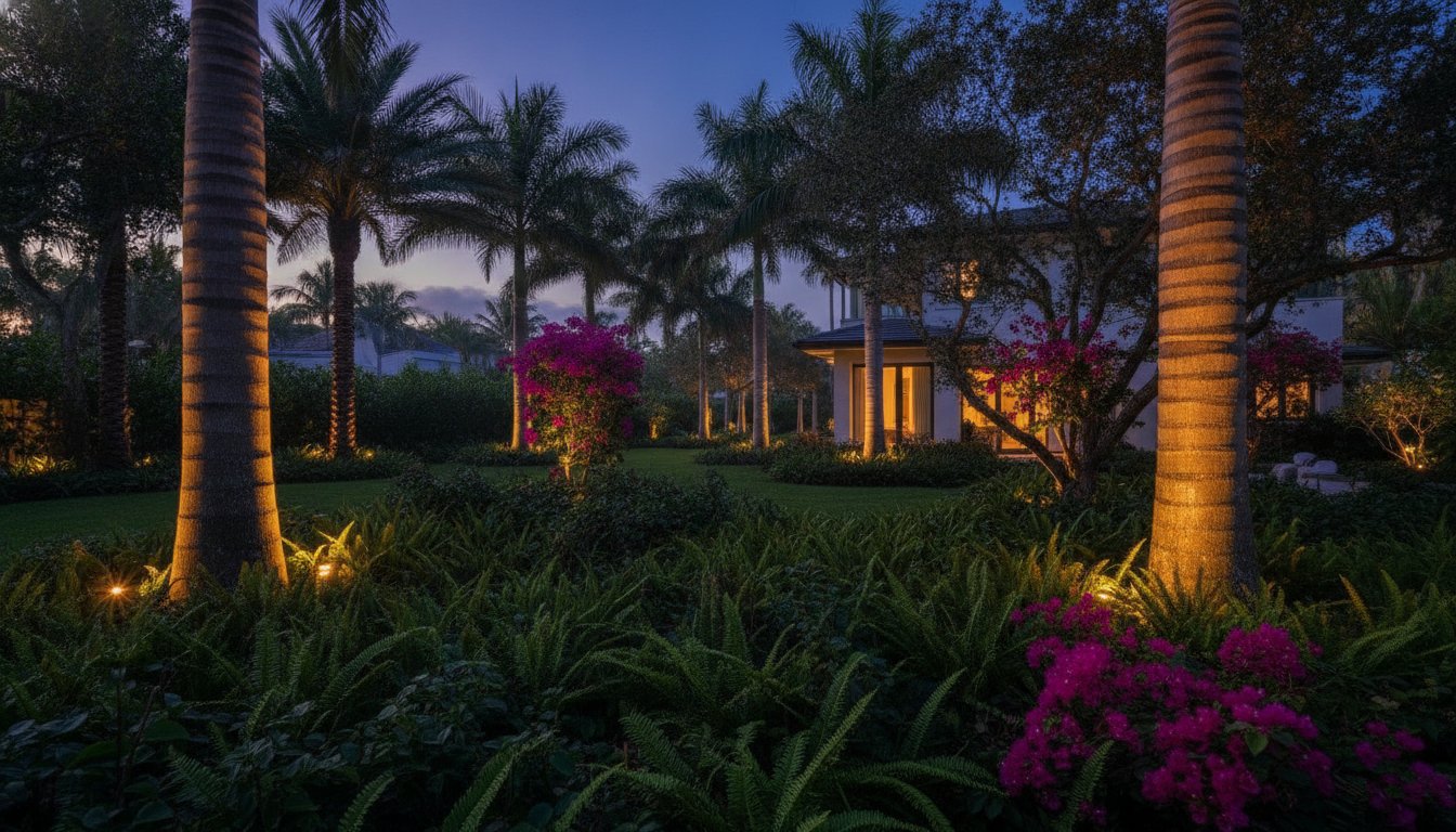 LED Landscape Lighting Maintenance in Palm Beach: 2026 Trends & Coastal Care