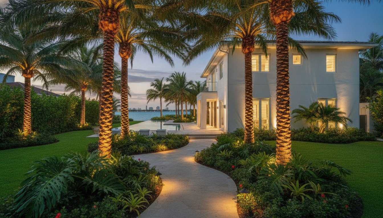 Landscape Lighting Cost in Miami Beach: A 2026 Premium Buying Guide