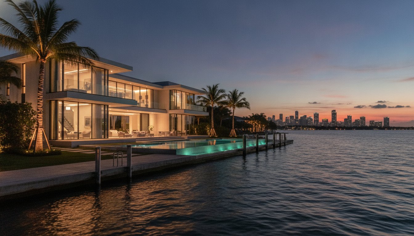Miami Waterfront Lighting: 2026 Luxury Buying Guide