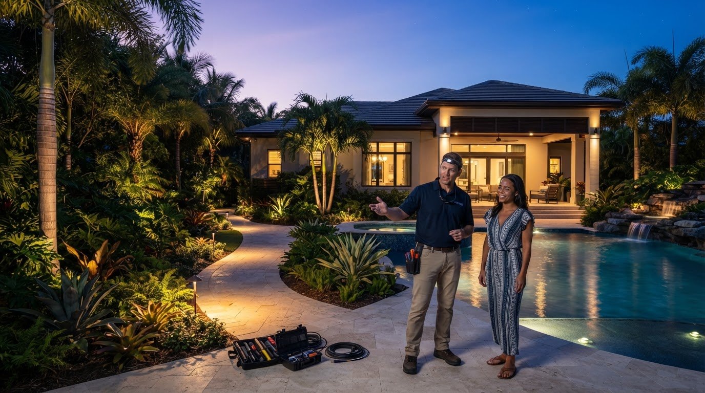 Best Time of Year to Install Outdoor Lighting in Florida (2026 Guide)