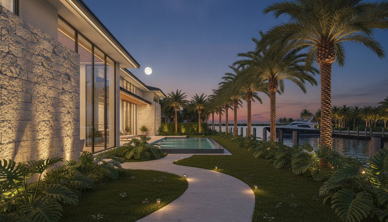 Enhancing Home Security with Landscape Lighting in Miami: The 2026 Professional Guide