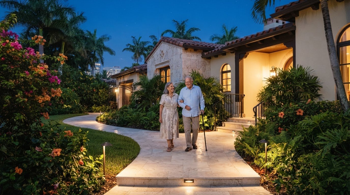 Senior Walkway Lighting in Coral Gables: 2026 Guide