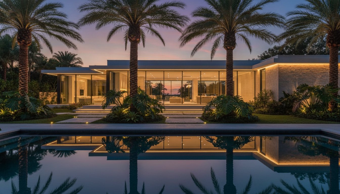 Smart Landscape Lighting in South Florida: The 2026 Luxury Guide