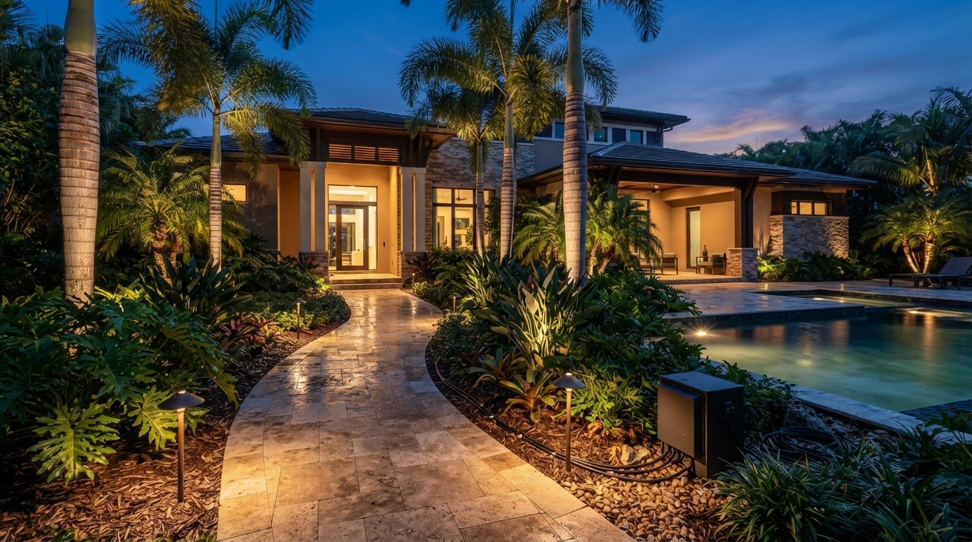 Low Voltage Outdoor Lighting in South Florida: Benefits, Safety, and Design